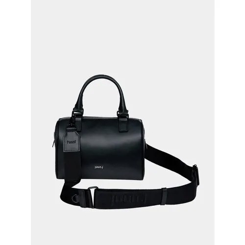 Сумка JUUN.J Leather Mini Boston Bag, черный