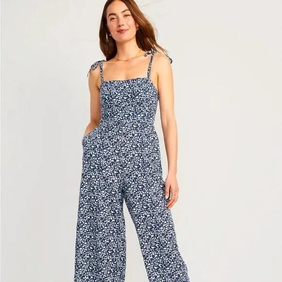 Комбинезон на бретельках Old Navy с цветочным принтом, размер 4X