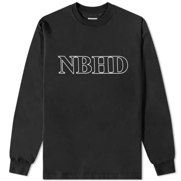 Футболка Neighborhood Long Sleeve NH-4 Tee