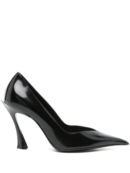 Туфли Mugler Fang 95 мм, черный