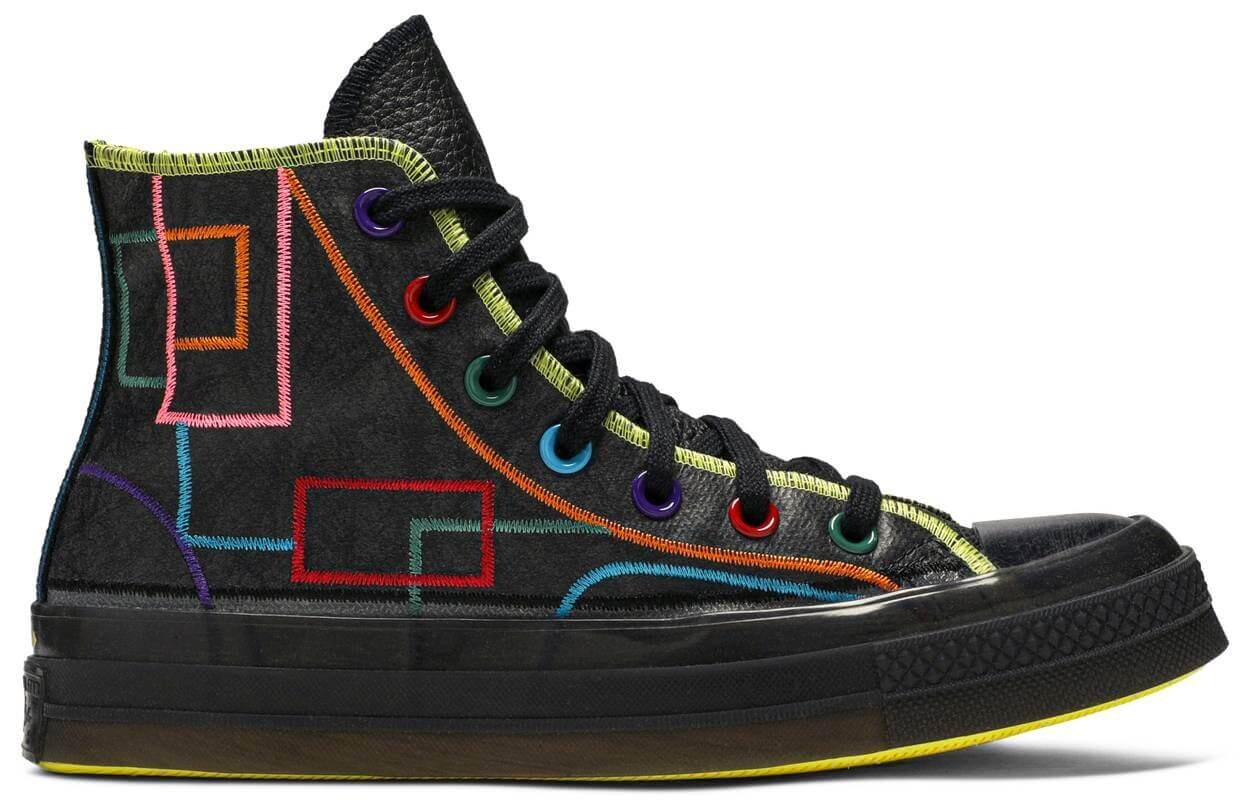 Мужские черные кроссовки Converse Chuck Taylor All Star в честь китайского Нового года, мультиколор