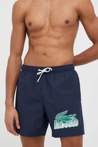 Плавки-шорты Lacoste, темно-синий