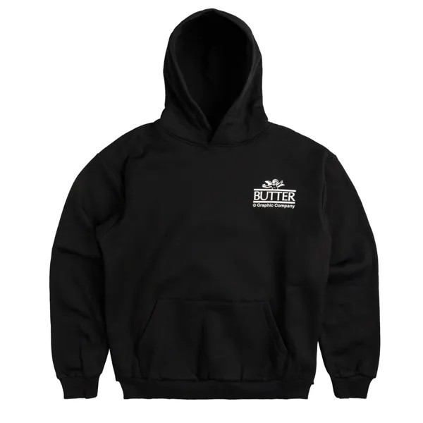 Толстовка Cherub Pullover Hoodie Butter Goods, черный