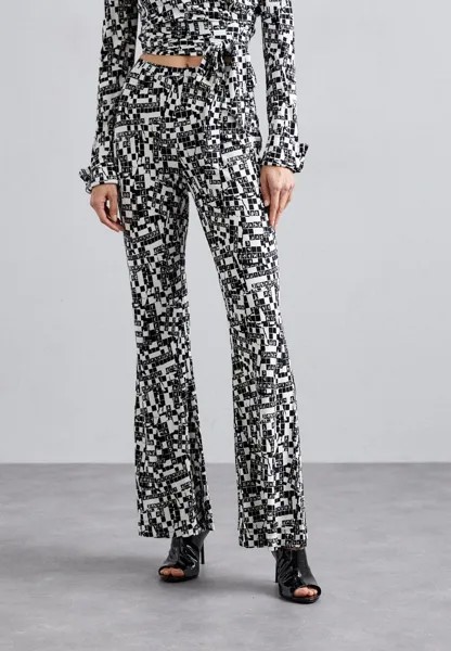 Брюки BROOKLYN PANTS Diane von Furstenberg, цвет cross word black