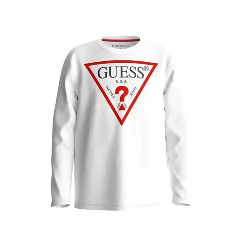 Лонгслив GUESS, размер 10Y [METY], белый