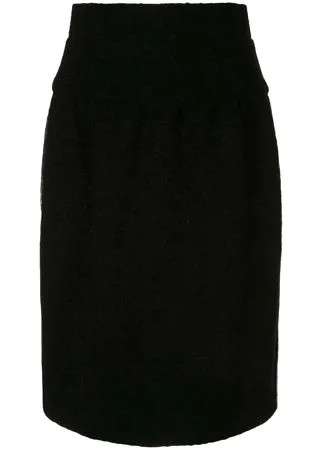 Chanel Pre-Owned юбка прямого кроя с полосками по бокам