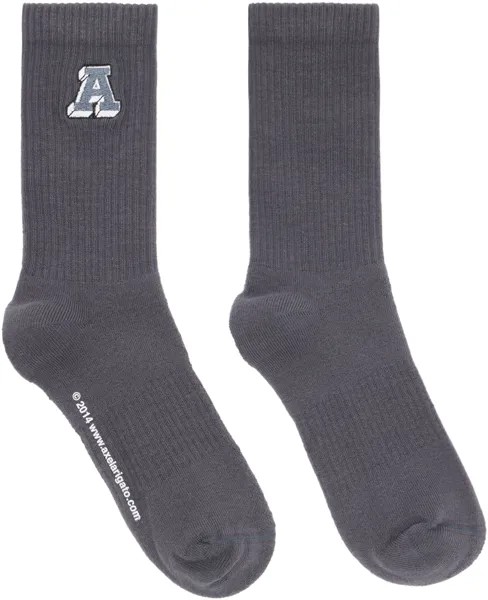 Серые носки для домашнего обучения Axel Arigato