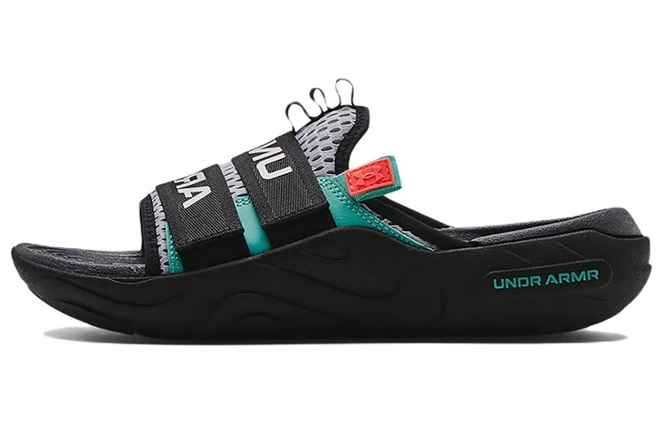 UA Лунный Новый год шлепанцы мужские черные/серые Under Armour