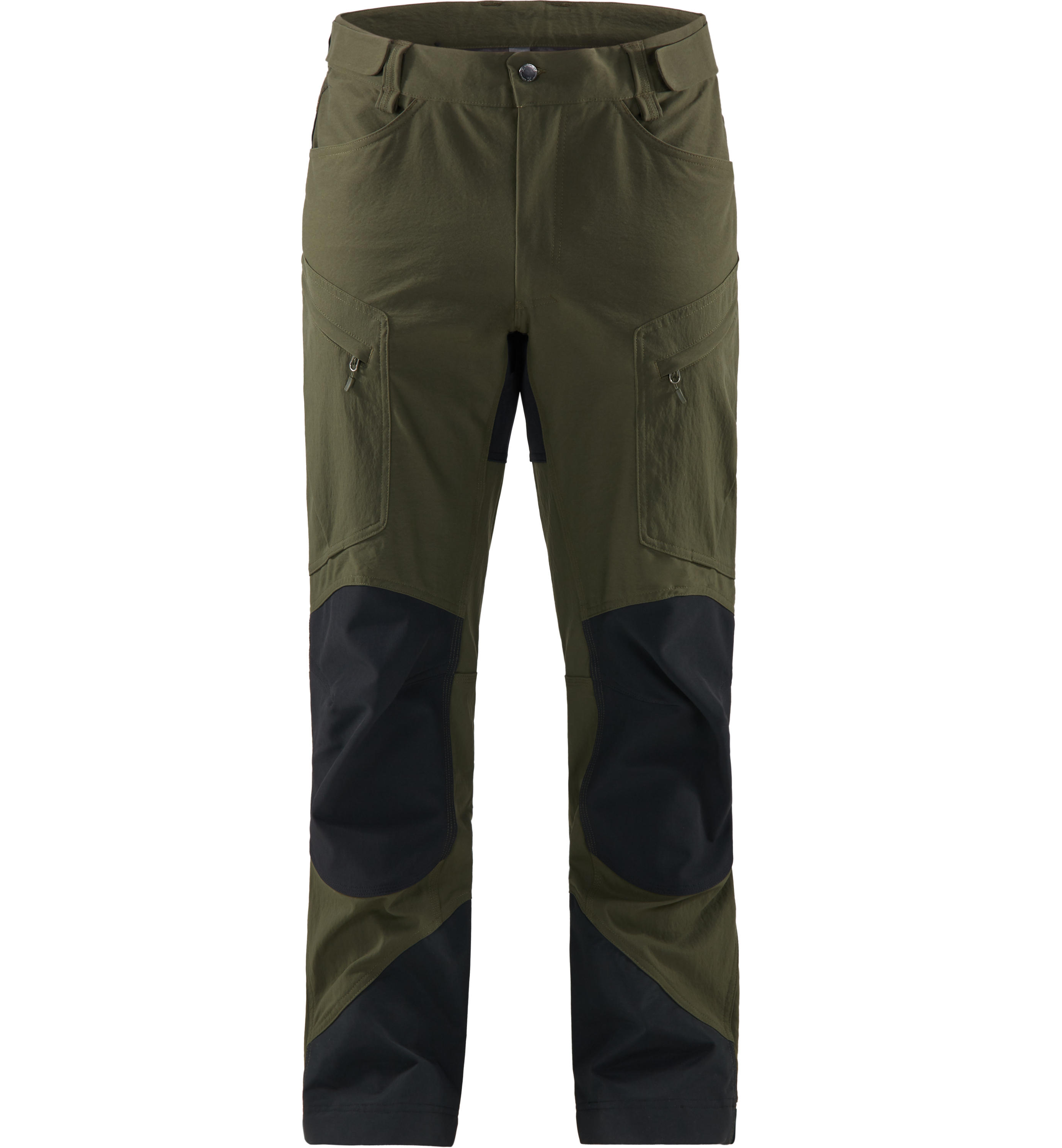 Брюки Haglöfs Wanderhose Rugged Mountain Pant, глубокий лес/настоящий черный