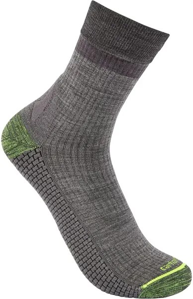 Легкие шерстяные короткие носки Carhartt Force Grid, серый