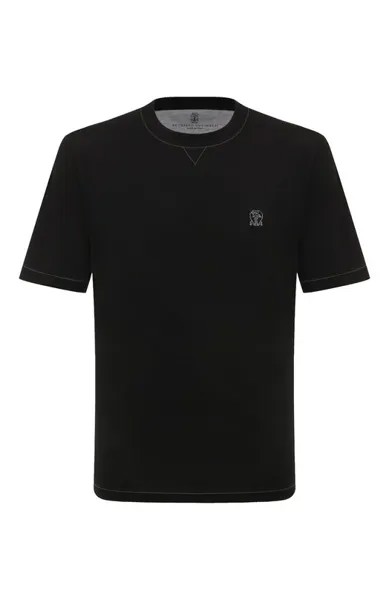 Хлопковая футболка Brunello Cucinelli