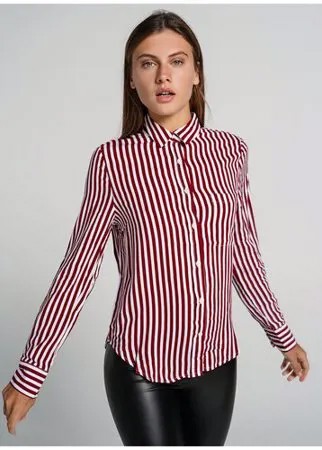Блузка ТВОЕ A6633 размер M, бордовый, WOMEN