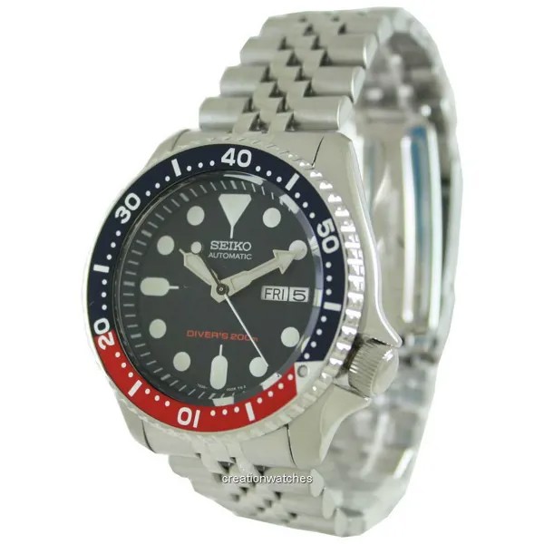 Seiko Automatic Divers 200M Юбилейный браслет SKX009K2 Мужские часы