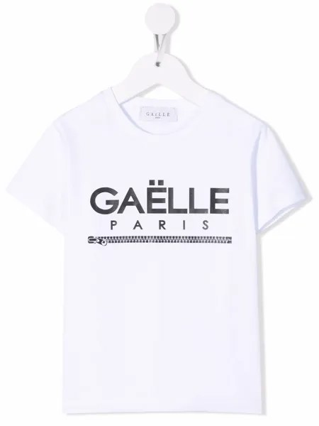 Gaelle Paris Kids футболка с логотипом