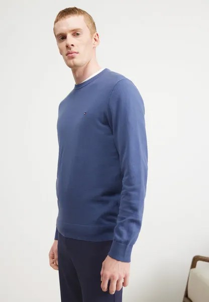 Свитер Classic Crew Neck Tommy Hilfiger, цвет faded indigo