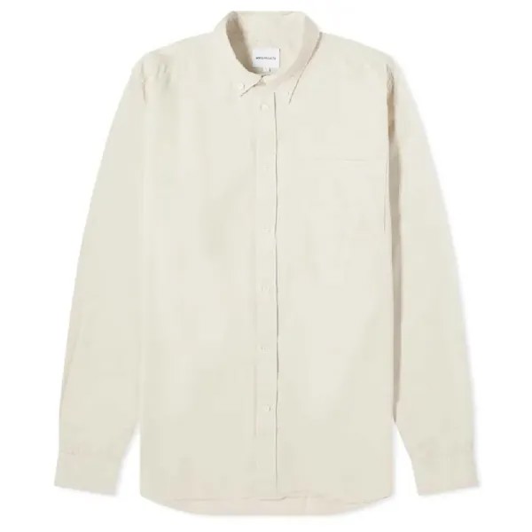 Рубашка Norse Projects Anton light Twill, кремовый