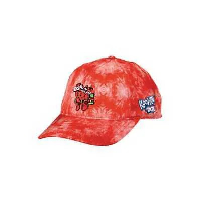 Кепка DGK Dirty Ghetto Kids x Kool-Aid Smash Strapback Hat (Red Tie Dye)