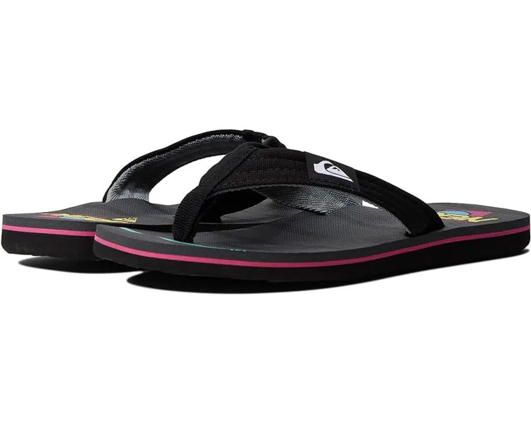 Сандалии Quiksilver Nerf Molokai Layback, цвет Black 1