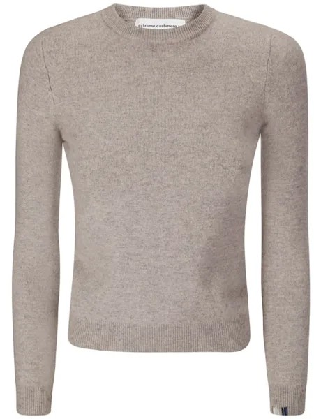Extreme cashmere толстовка с круглым вырезом, серый