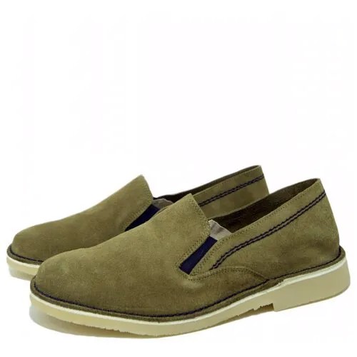 El Tempo EARA6-1634T-31 мужские туфли хаки спилок, Размер 42