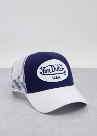 Белая кепка Von Dutch-Белый
