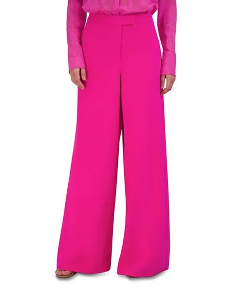 Широкие брюки BCBGMAXAZRIA, цвет Pink