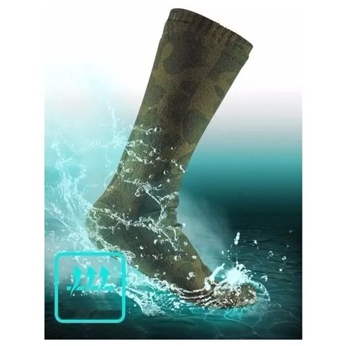 Водонепроницаемые носки DexShell Camouflage Sock DS736 (Меринос), камуфляж, 23 (размер обуви 36-38)