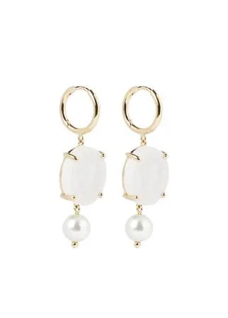 Simone Rocha серьги Cameo с подвесками