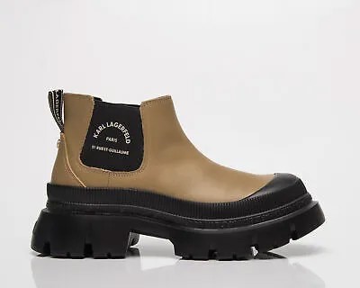 Karl Lagerfeld Wmns Trekka Max Short Gore Boots Women toffee