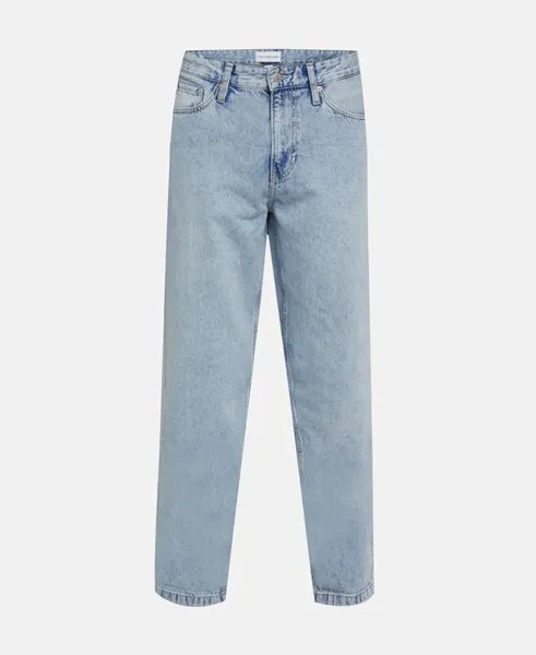 Прямые джинсы Calvin Klein Jeans, светло-синий