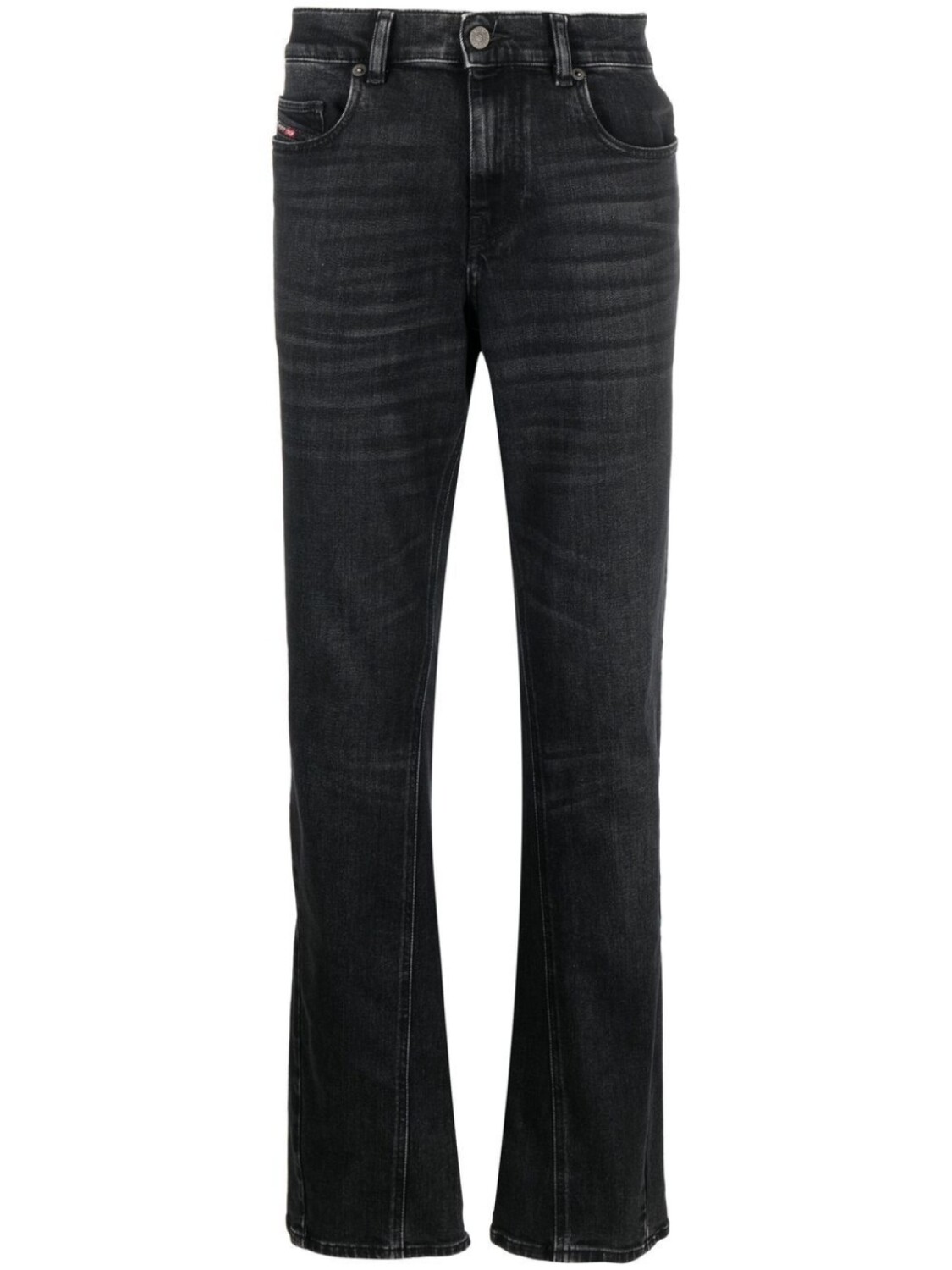 Diesel джинсы bootcut средней посадки, черный