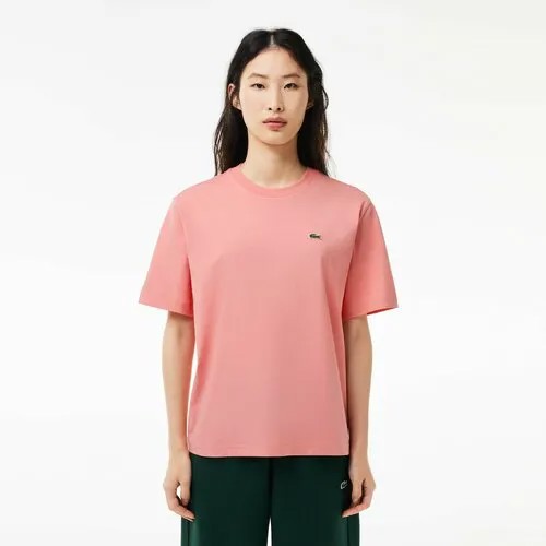 Футболка LACOSTE, размер T34, коралловый