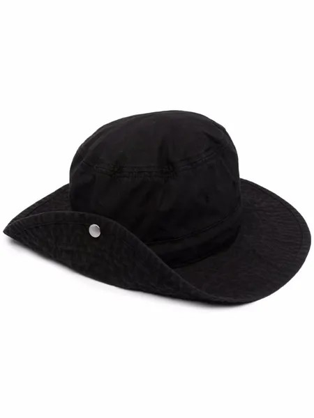Jil Sander wide cotton bucket hat