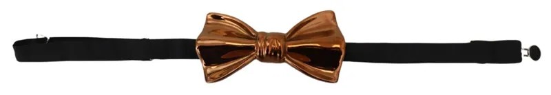 Галстук-бабочка COR SINE LABE DOLI, бронзовый твердый пластиковый аксессуар для галстука, рекомендованная розничная цена 240 долларов США
