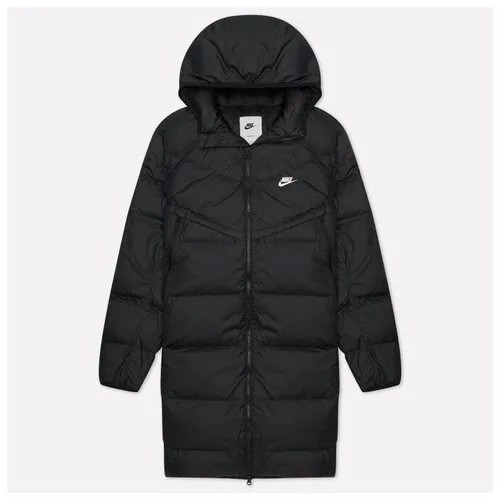 Мужской пуховик Nike Storm-Fit Windrunner чёрный , Размер XL