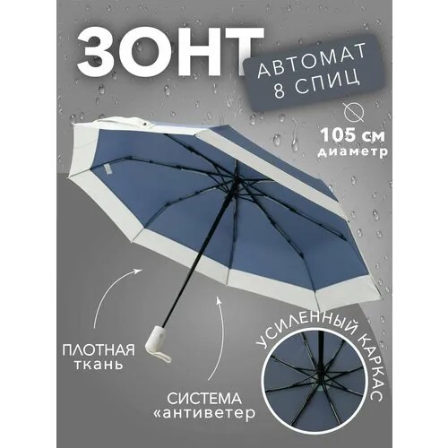 Зонт синий
