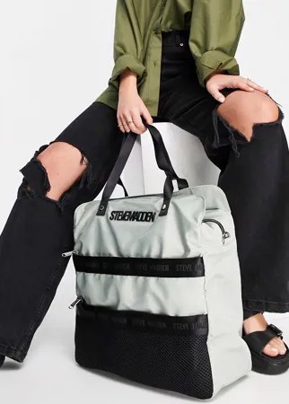 Шалфейно-зеленая сумка-тоут Steve Madden aries-Зеленый цвет