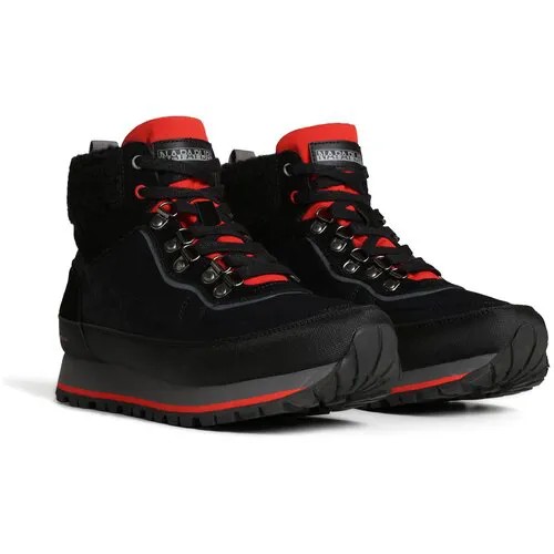 Ботинки Snowjog Boots Leather красно-черные