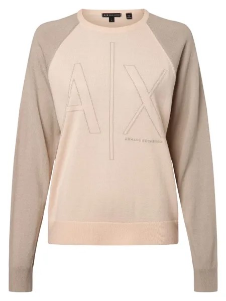 Пуловер Armani Exchange, цвет rosa taupe