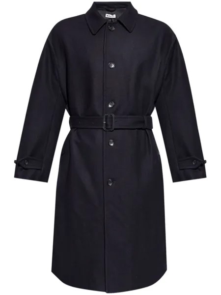 Bally тренчкот с классическим воротником, черный