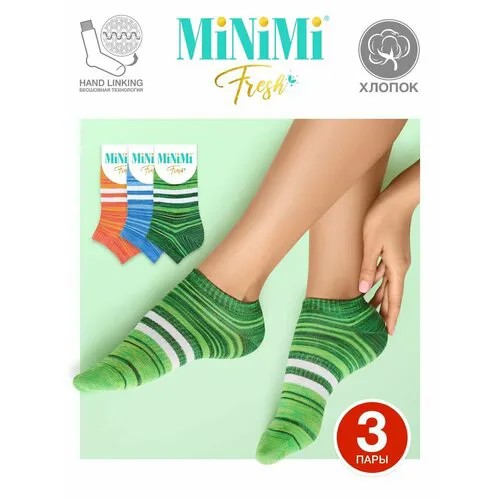 Носки MiNiMi, 3 пары, размер 39-41 (25-27), мультиколор