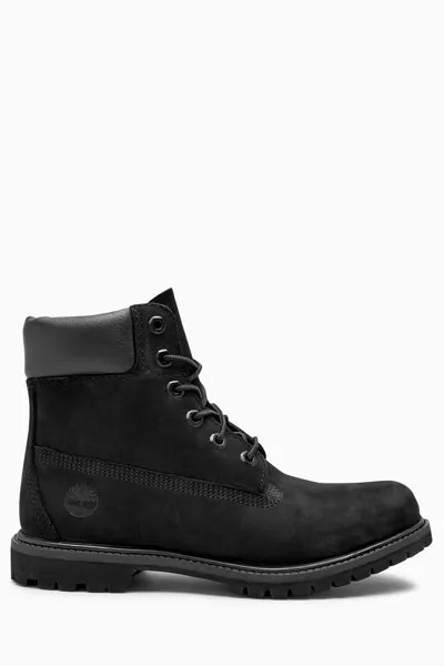 Черные туфли Premium Icon высотой 6 см Timberland, черный