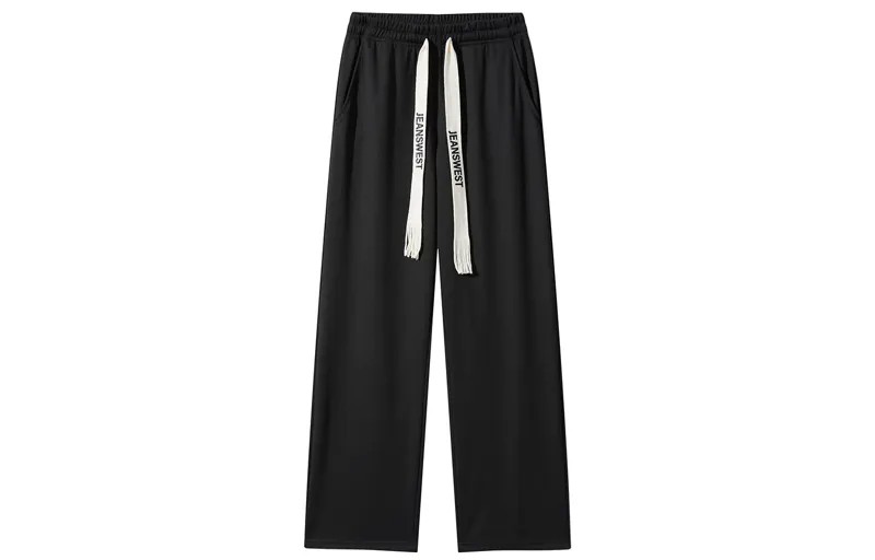 Jeanswest Jean West Трикотажные спортивные штаны унисекс, Темно-серый на флисовой подкладке