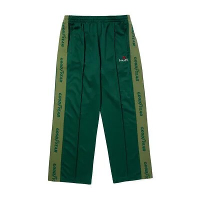 Спортивные брюки HUF Worldwide x Goodyear Touring (зеленый лес) Мужские брюки