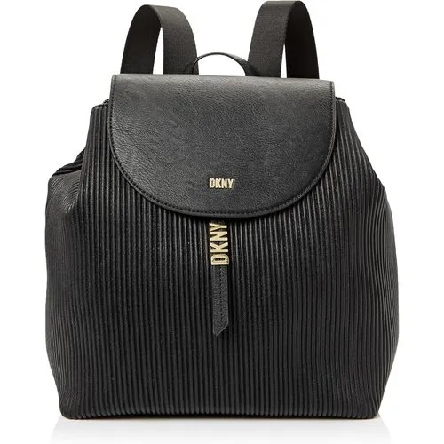 Рюкзак DKNY, фактура рельефная, черный