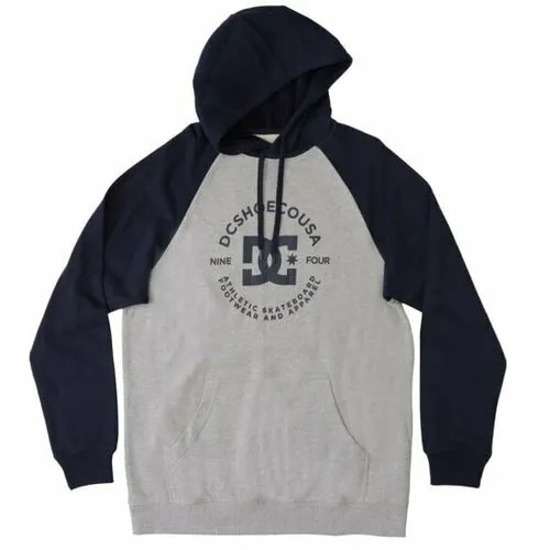 Худи DC Shoes, размер S, серый