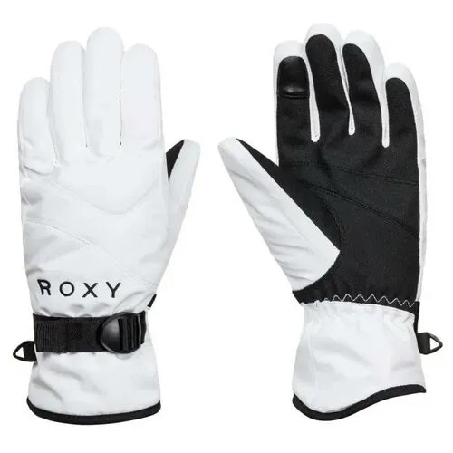 Перчатки Roxy, водонепроницаемый материал, размер M, белый