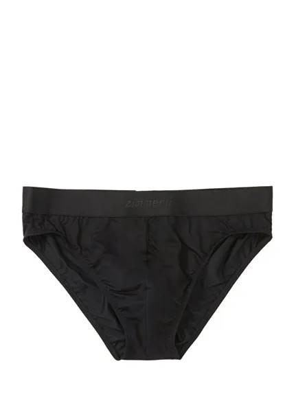 Черные мужские комбинезоны с логотипом на талии Zimmerli