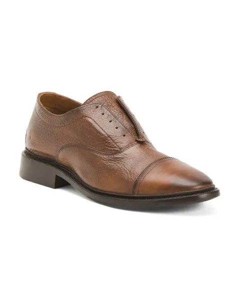 Мужские кожаные оксфорды Paul Bal Cap Toe Frye, цвет Walnut