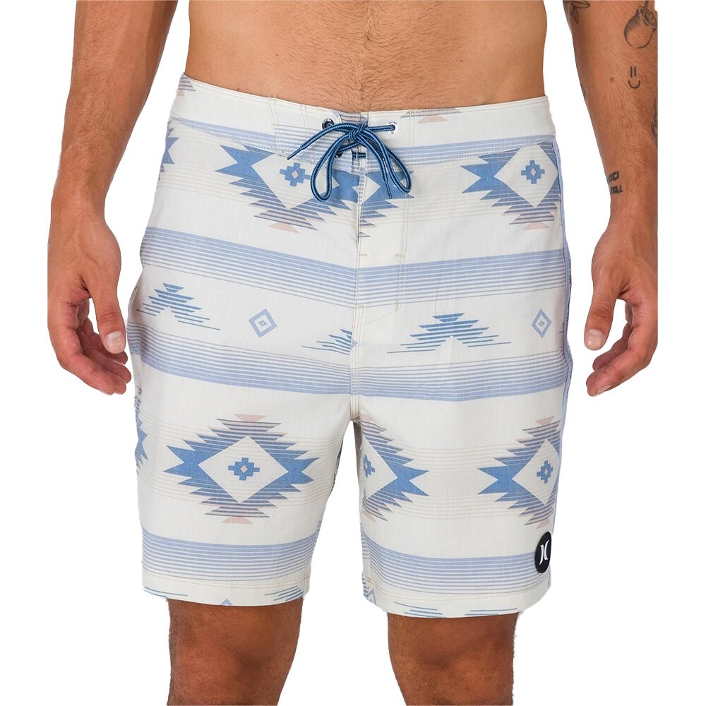 Шорты для плавания Hurley Phantom Naturals Tailgate 18´ Swimming Shorts, белый